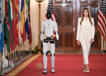 Melania Trump welcomes AI-powered humanoid robot to WH during global summit – One America News Network