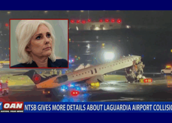 Missing transponder prevented runway safety alert in fatal LaGuardia collision – One America News Network