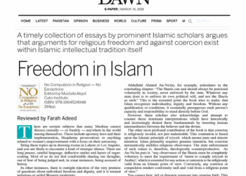 Review of No Compulsion in Religion in Daily Dawn