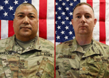 Photo of two deceased U.S. Service Members released by the Pentagon (U.S. Army)
