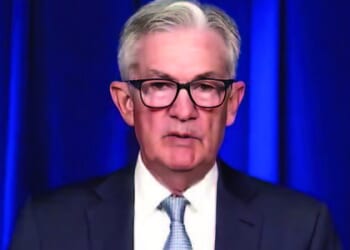 Jerome Powell speaks at the Monetary Conference