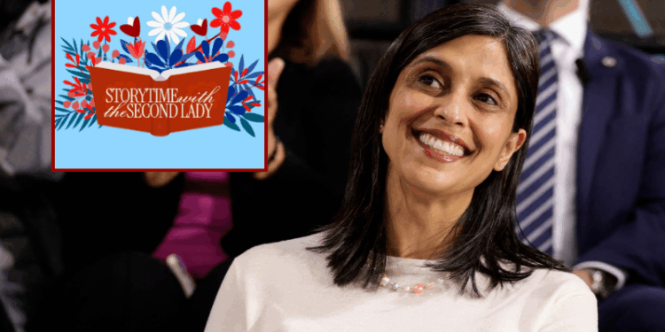 Second Lady Usha Vance launches ‘Storytime’ podcast to combat declining literacy rates – One America News Network