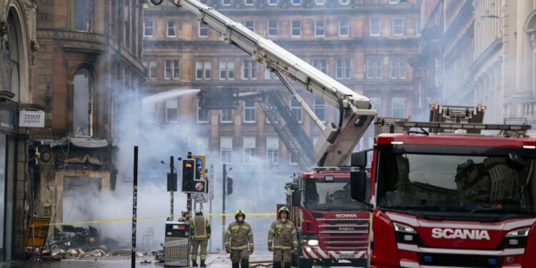 The Glasgow vape-shop fire speaks to the hellscape of modern Britain