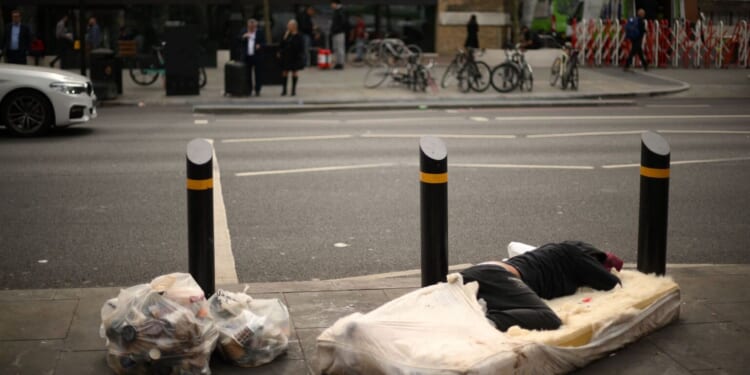 The UK’s homelessness crisis is a clear sign of national decline
