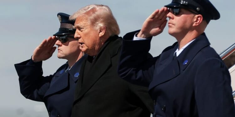 Trump attends dignified transfer for 6 U.S. service members killed in KC-135 crash in Iraq – One America News Network