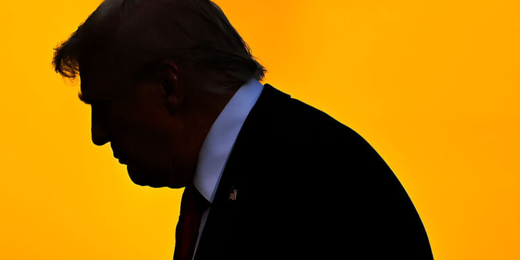 Trump is trapped by the logic of war