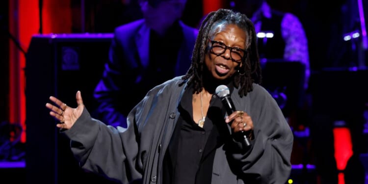 Whoopi Goldberg performs during the 10th annual Love Rocks NYC concert benefitting God's Love We Deliver at Beacon Theatre on March 5, 2026, in New York City.