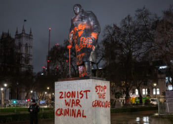 Why they attack Churchill