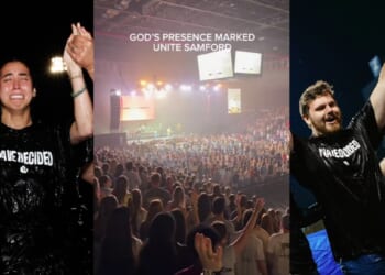 'We Baptized Students Until After Midnight!' Football Field Becomes Holy Ground at Samford