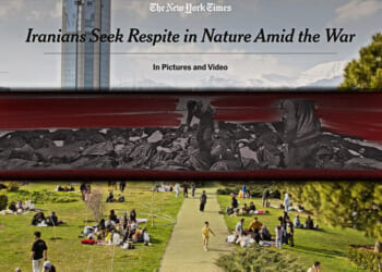 As Regime Executions Mount, NYT Laments Trump’s War Is Preventing Iranians From Cherishing Nature