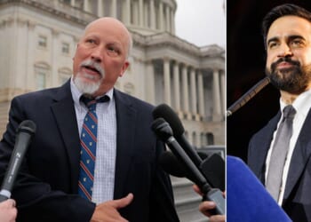 Texas GOP Rep Chip Roy, left, named his bill the MAMDANI Act, a not-so-subtle dig at New York City's Muslim socialist immigrant mayor, Zohran Mamdani, right.