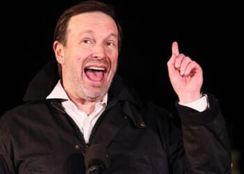 Sen. Chris Murphy , a Connecticut Democrat, seen in a February photo, caught some flak for comments in which he appeared to be rooting for Iran over the United States. Now, he says he was simply being sarcastic.