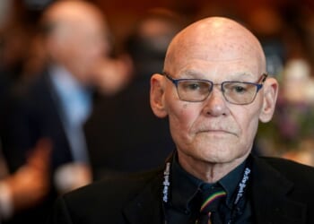 James Carville attends The New York Times DealBook Summit 2025 at Jazz at Lincoln Center on Dec. 3, 2025, in New York City.