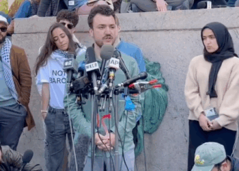 Columbia Encampment Organizer Mahmoud Khalil Says It’s Unclear Whether Hamas Targeted Civilians on Oct 7