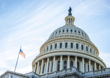 The exterior view of Capitol Hill.