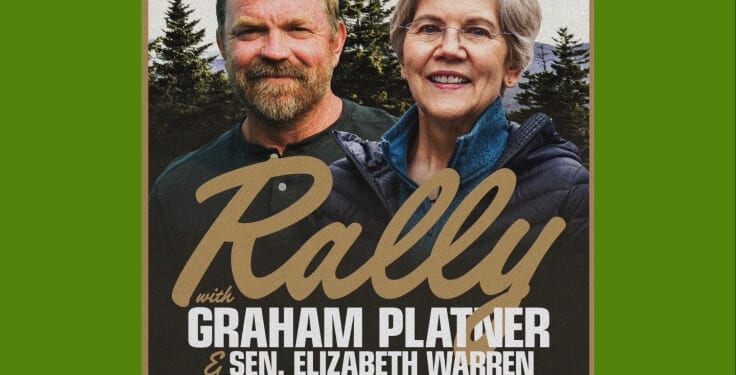Elizabeth Warren Says Hamas-Praising Maine Democrat Graham Platner 'Has the Values' To Serve in the Senate