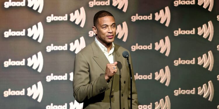 Former CNN host Don Lemon speaks at the 37th GLAAD Media Awards at The Beverly Hilton on March 5, 2026 in Beverly Hills, California.