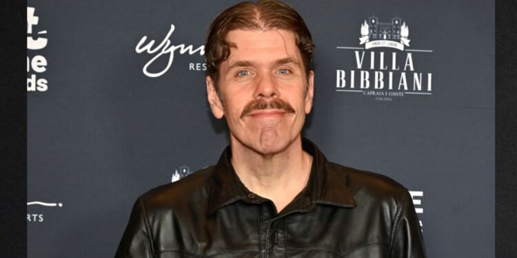 Perez Hilton, seen at a November appearance, got emotional when he started talking about his encounter with God.
