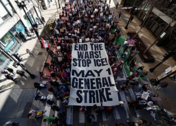 Largest teachers’ unions in U.S. to endorse and help mobilize ‘May Day’ protests, demonstrating against ICE  – One America News Network