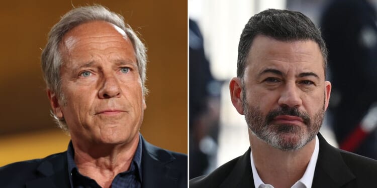 Former "Dirty Jobs" host Mike Rowe called out late night host Jimmy Kimmel for the latter's recent criticism of recently-appointed Secretary of Homeland Security Markwayne Mullin.