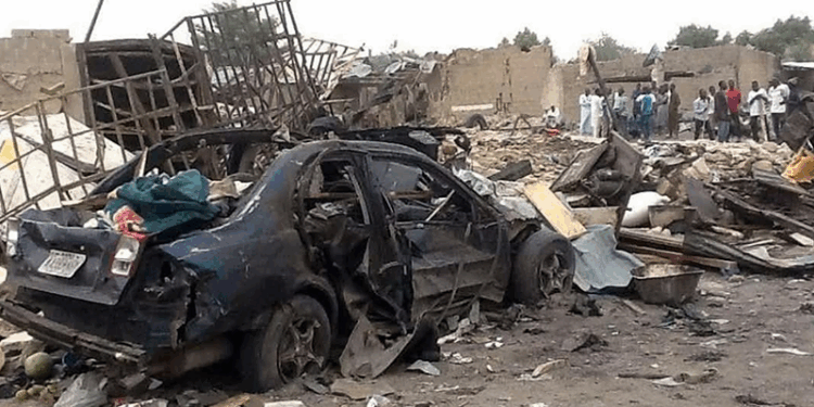 Over 100 civilians killed after military airstrike hits Yobe Market – One America News Network