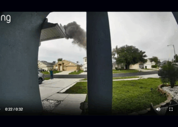Pilot killed after small plane crashes into yard, bursts into flames – One America News Network