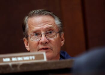 Rep. Tim Burchett sits in on the House Oversight Committee's Task Force on the Declassification of Federal Secrets hearing at the Capitol in Washington, DC on Sept. 9, 2025.