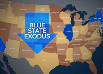 The Blue State Exodus: As Millions Flee, It Could Flip the Political Map