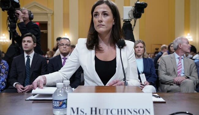 The DOJ Opens Criminal Investigation Into J6 Star Witness Cassidy Hutchinson – PJ Media