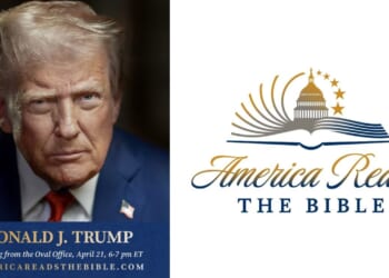 Trump Reads Bible Aloud from the Oval Office: 'Then Will I Hear from Heaven... and Heal Their Land'