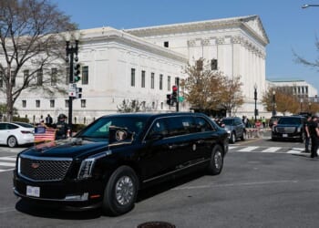 Trump becomes first sitting U.S. president to attend SCOTUS proceedings as High Court hears birthright citizenship oral arguments