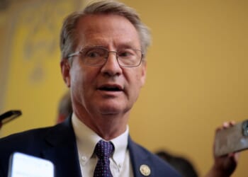 GOP Rep. Tim Burchett of Tennessee, seen in a September photo, talked with a Newsmax interviewer about several scientists and others with connections to NASA space programs who have recently disappeared or died mysteriously.