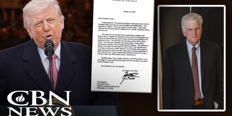 'You Can't Save Yourself': Why Did Trump Share the Raw Gospel Plea That Franklin Graham Sent Him?